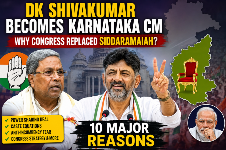 DK Shivakumar Becomes Karnataka CM